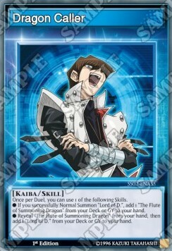 Dragon Caller Card Front