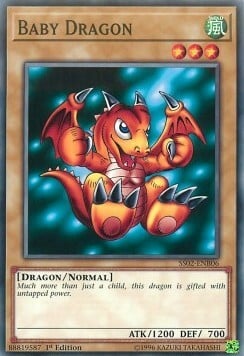 Cucciolo di Drago Card Front