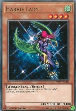 Harpie Lady 1 Card Front