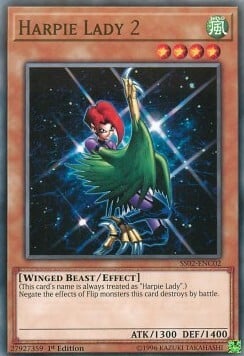 Harpie Lady 2 Card Front