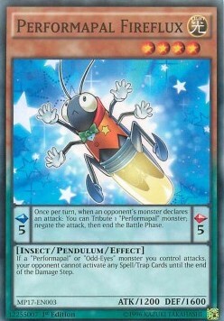 Performapal Fireflux Card Front