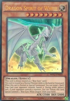 Dragon Spirit of White Card Front