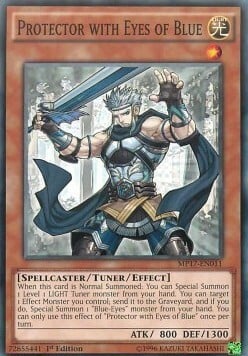 Protector with Eyes of Blue Card Front