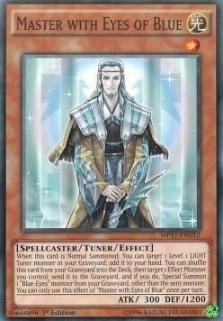 Master with Eyes of Blue Card Front