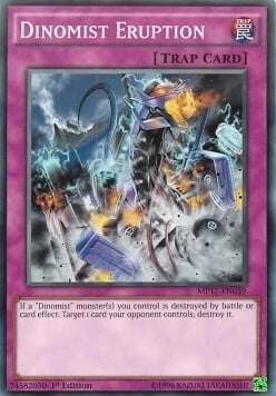 Dinomist Eruption Card Front