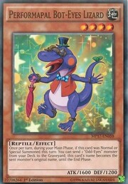 Performapal Bot-Eyes Lizard · Common 058
