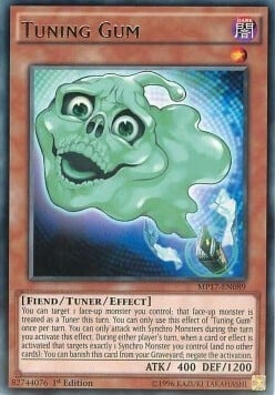Tuning Gum Card Front