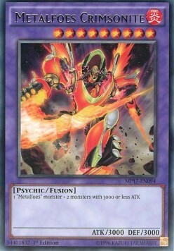 Metalfosi Crimsonite Card Front