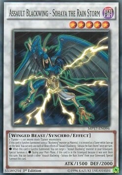 Assault Blackwing - Sohaya the Rain Storm Card Front