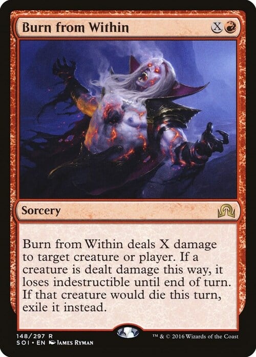 Burn from Within Card Front