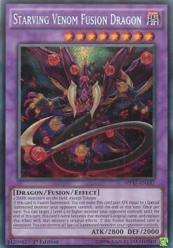 Starving Venom Fusion Dragon Card Front