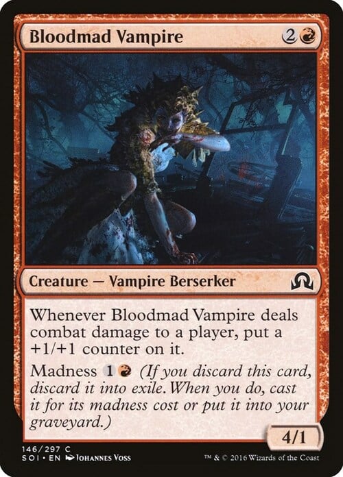 Vampira Bramosa di Sangue Card Front