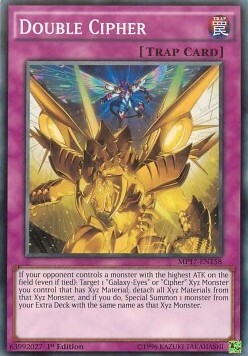 Double Cipher Card Front