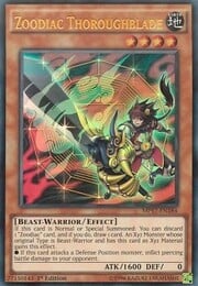 Zoodiac Thoroughblade · Ultra Rare 184
