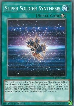 Super Soldier Synthesis Card Front