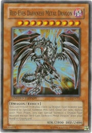 Red-Eyes Darkness Metal Dragon · Super Rare 002