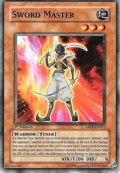 Sword Master Card Front