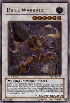 Drill Warrior Card Front