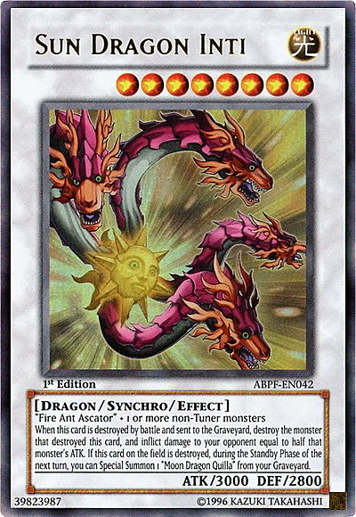 Sun Dragon Inti Card Front