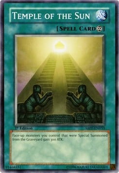 Temple of the Sun Card Front
