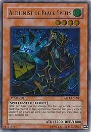 Alchemist of Black Spells · Ultimate Rare 082ul