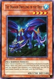 The Dragon Dwelling in the Deep · Super Rare 086
