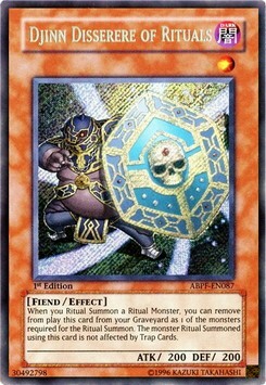 Djinn Disserere of Rituals Card Front
