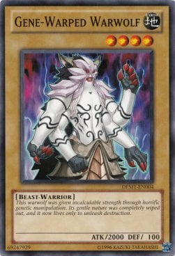 Gene-Warped Warwolf Card Front
