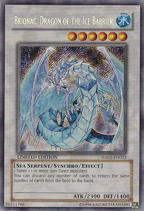 Brionac, Dragon of the Ice Barrier Card Front