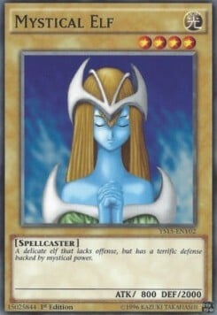 Mystical Elf Card Front
