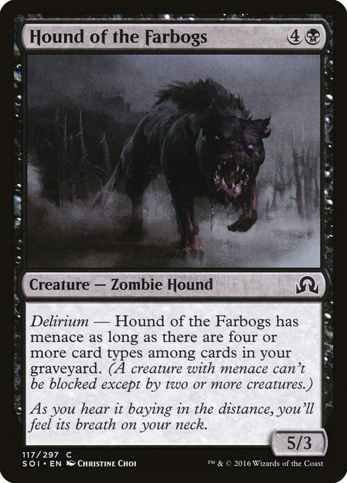 Hound of the Farbogs Card Front