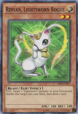 Rinyan, Lightsworn Rogue Card Front