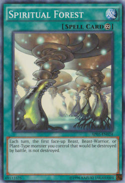 Spiritual Forest Card Front