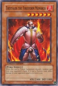 Thestalos the Firestorm Monarch Card Front