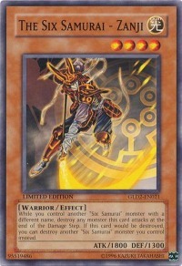 The Six Samurai - Zanji Card Front