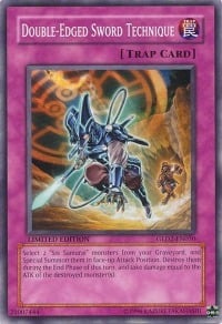 Double-Edged Sword Technique Card Front