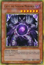 Caius the Shadow Monarch · Gold Rare 033