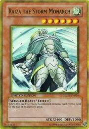 Raiza the Storm Monarch · Gold Rare 026