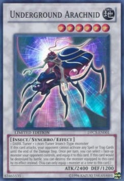 yugioh underground arachnid deck Yu-Gi-Oh! - (DPC5-EN001) - 2011 Duelist Pack Tin - Limited Edition Underground Arachnid (character) - Yugipedia
