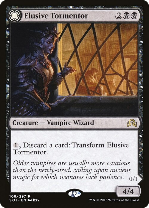 Elusive Tormentor // Insidious Mist Card Front