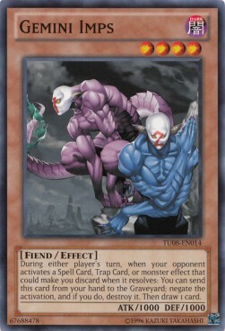 Demoni Gemelli Card Front