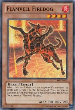 Flamvell Firedog Card Front