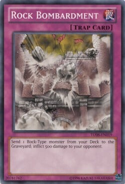 Rock Bombardment Card Front