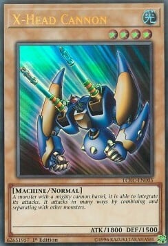 X-Head Cannon Card Front