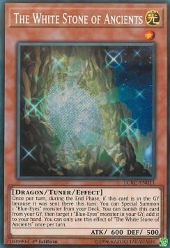 The White Stone of Ancients Card Front