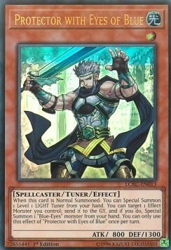 Protector with Eyes of Blue Card Front