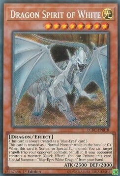 Dragon Spirit of White Card Front