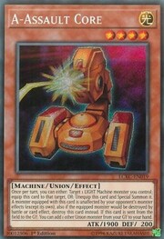 A-Assault Core · Secret Rare |  ©1996 019sec