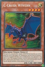 C-Crush Wyvern · Secret Rare |  ©1996 021sec