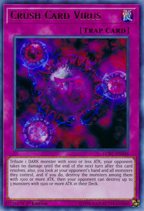 Crush Card Virus Card Front
